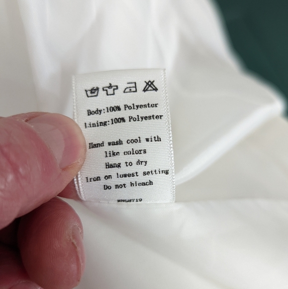 Mural White Slouchy Boyfriend Fit Blazer Women's Size Medium - Picture 12 of 13